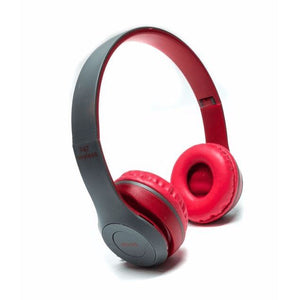 Audífonos Bluetooth P47 Stereo Radio Mp3 Inalámbricos Cupoclick - Tienda Online Rojo 