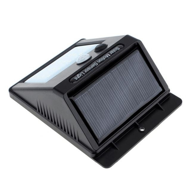 Foco Solar 20 Led Exterior Con Sensor De Movimiento Cupoclick - Tienda Online 