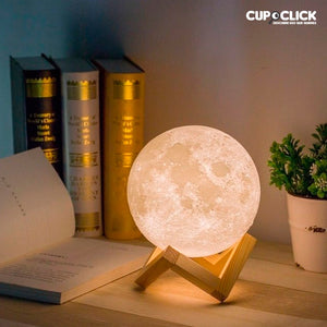 Lámpara Luna Relieve 3D 15cm 616850
