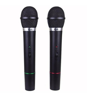 Set 2 Microfonos Inalambricos Karaoke Cupoclick - Tienda Online 