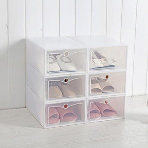 Pack de 6 Cajas Organizadoras De Zapatos Armable
